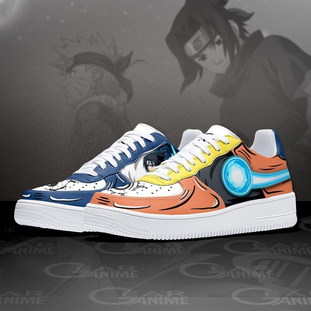 Rasengan and Chidori Air Sneakers Custom NRT Anime Shoes