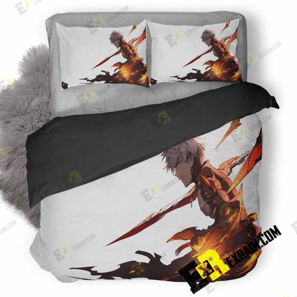 Raven Elsword R7 3D Customized Duvet Cover Bedding Set