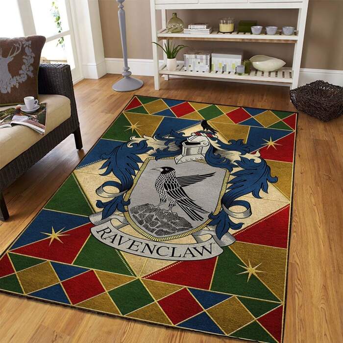Ravenclaw Area Rectangle Rug – Custom Size And Printing