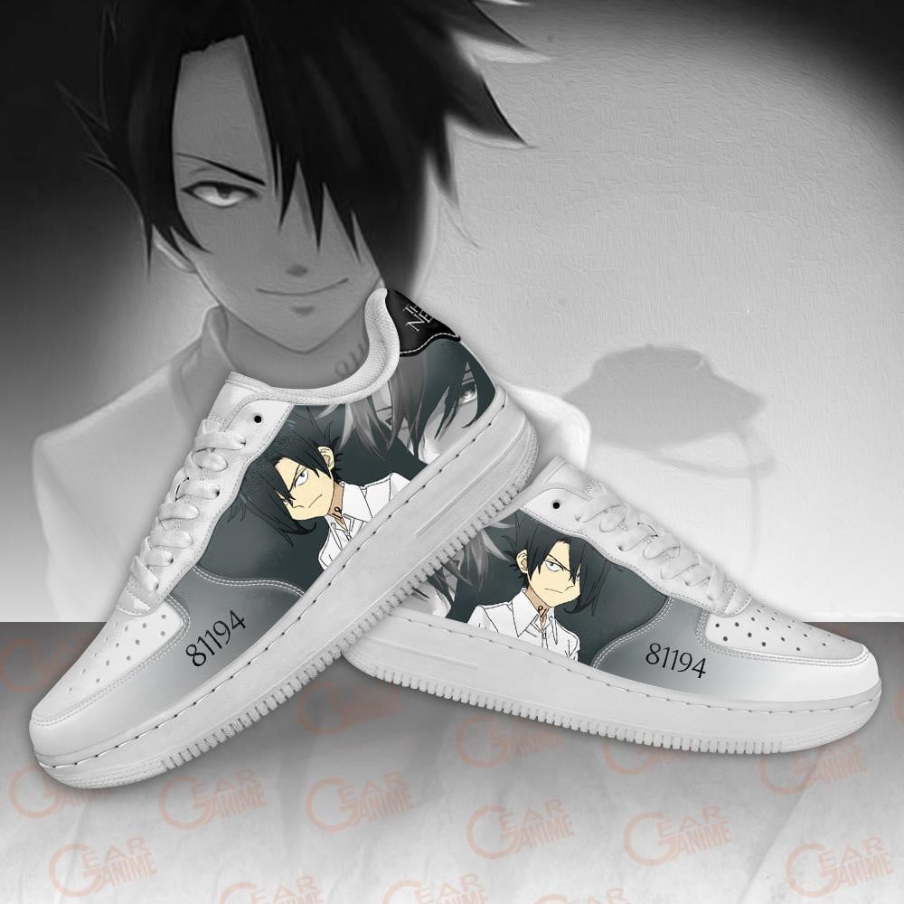 Ray The Promised Neverland Sneakers Custom Anime Shoes