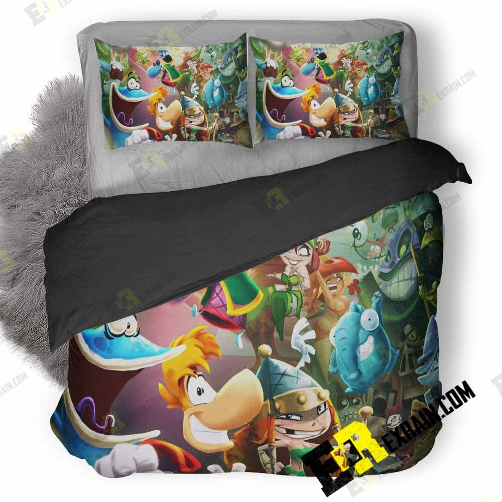 Rayman Legends Do 3D Customized Duvet Cover Bedding Set