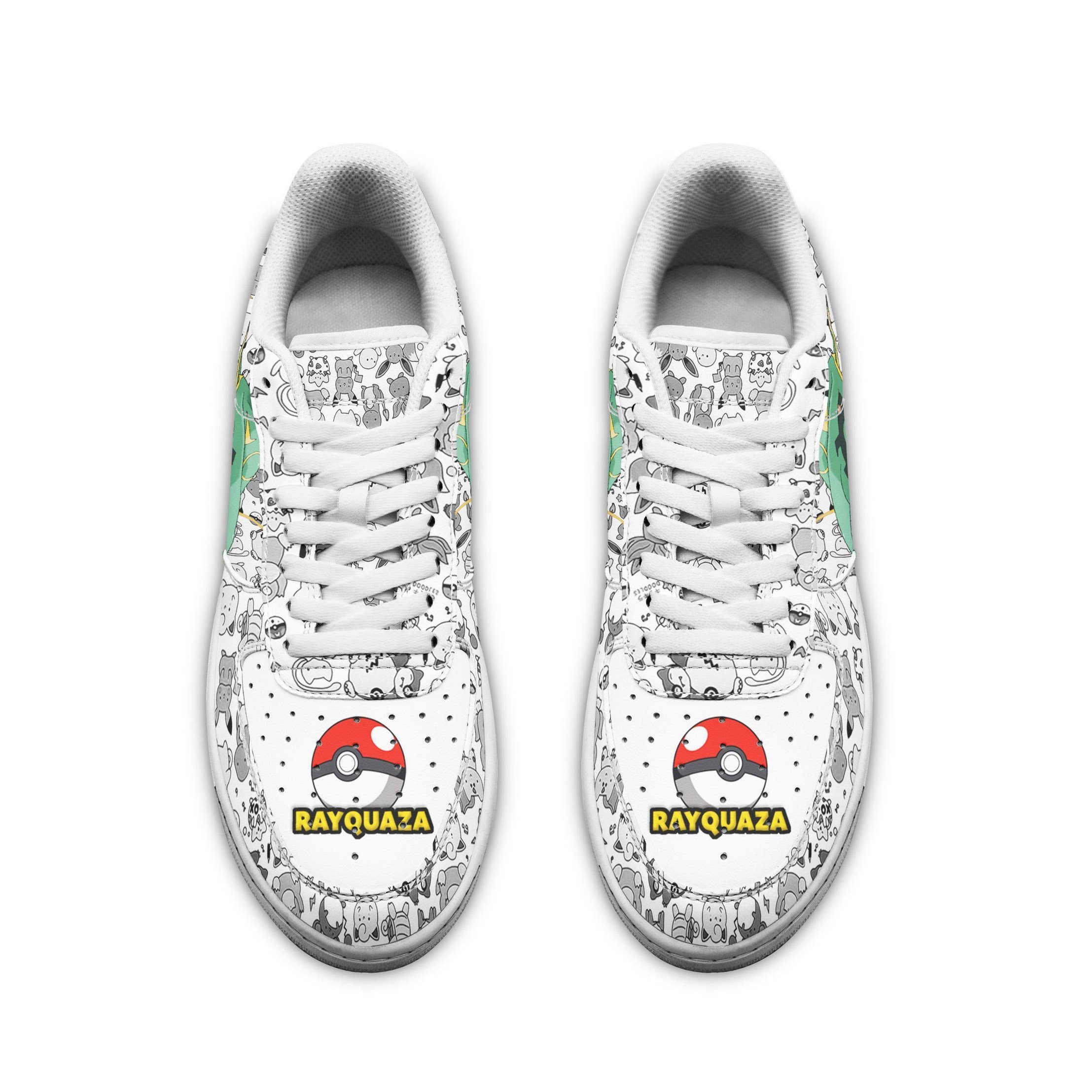 Rayquaza Air Sneakers Custom Anime Pokemon Shoes