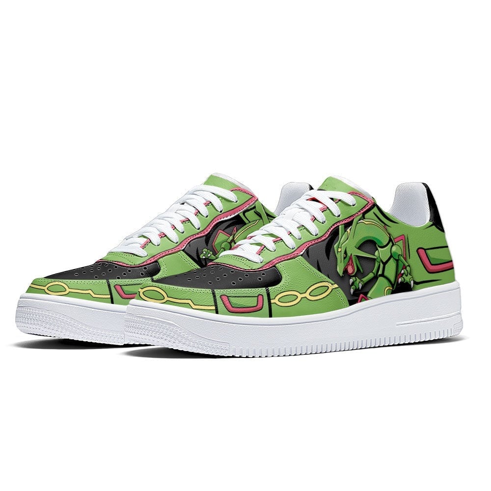 Rayquaza Air Sneakers Custom Pokemon Anime Shoes