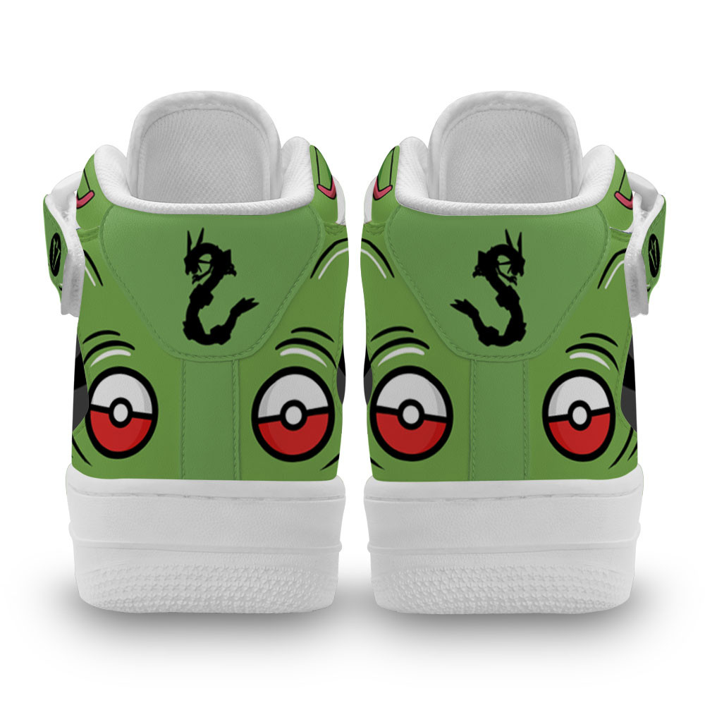 Rayquaza Sneakers Air Mid Custom Pokemon Anime Shoes