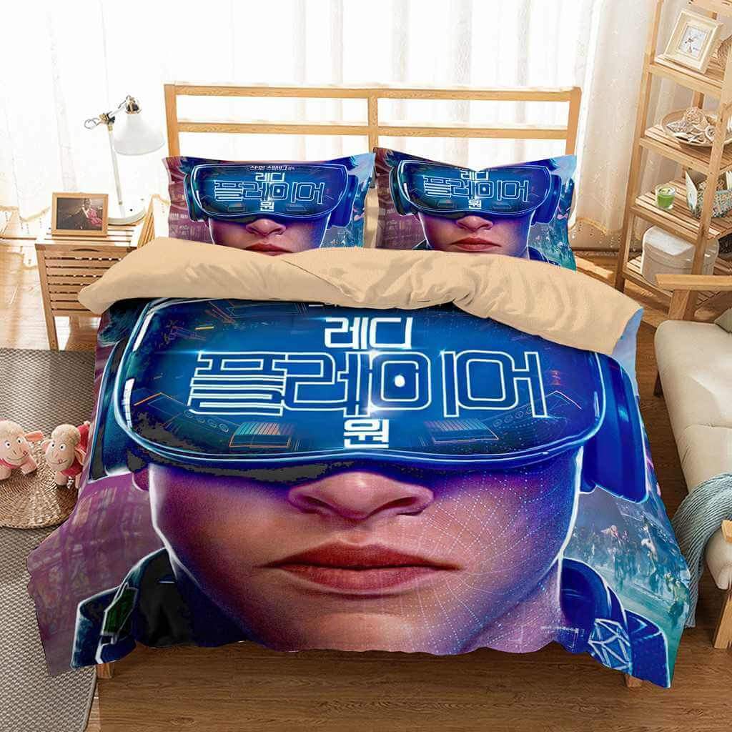 Ready Player One 3D Customized Duvet Cover Bedding Set
