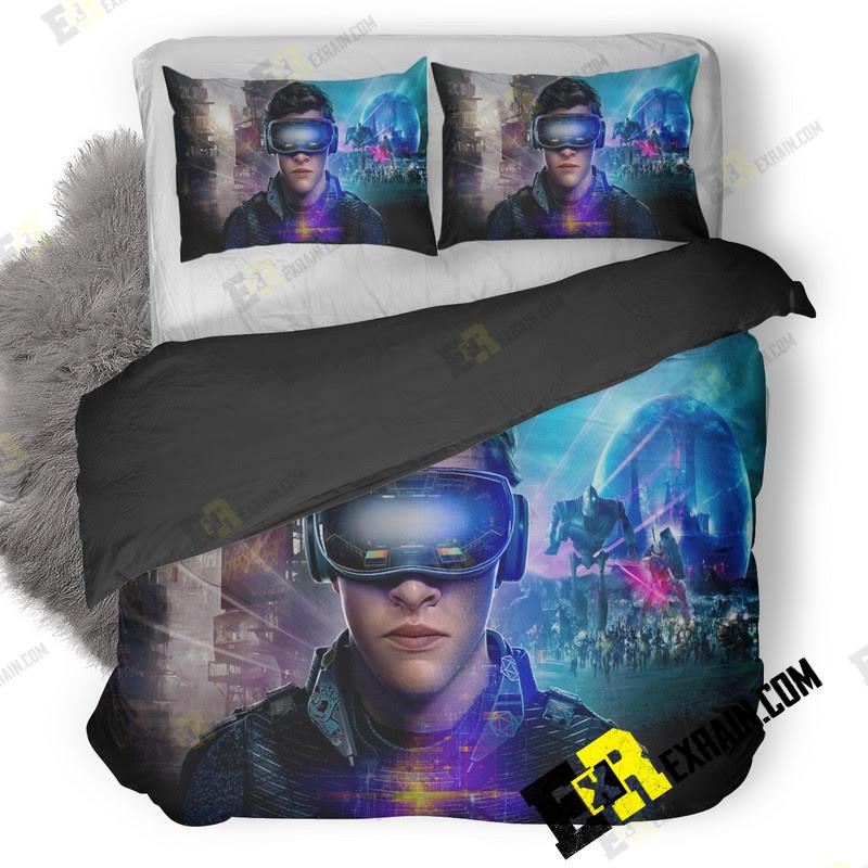Ready Player One 8K Ym 3D Customized Duvet Cover Bedding Set