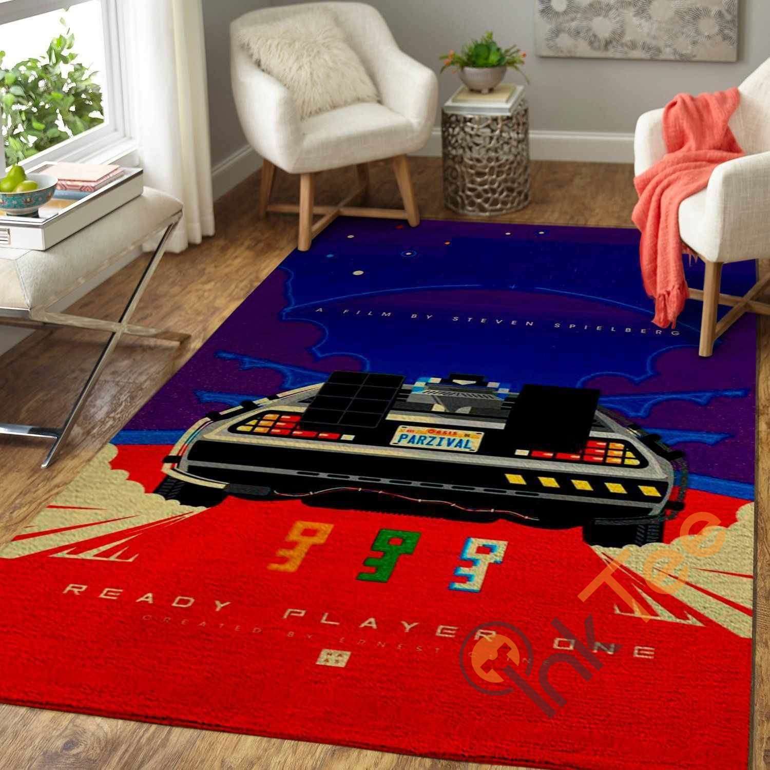 Ready Player One Area Rectangle Rug