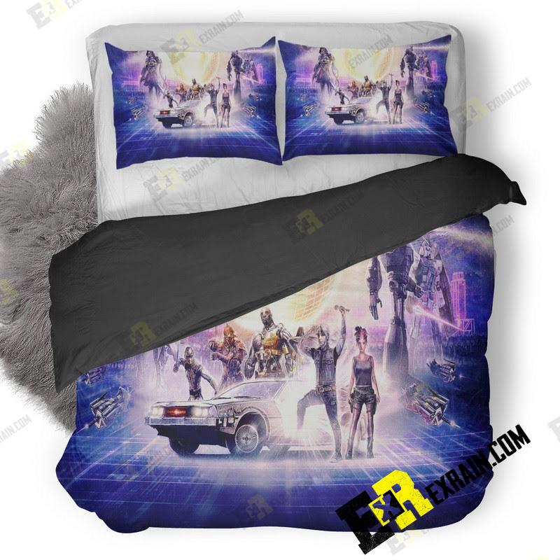 Ready Player One Movie Artwork Ob 3D Customized Duvet Cover Bedding Set