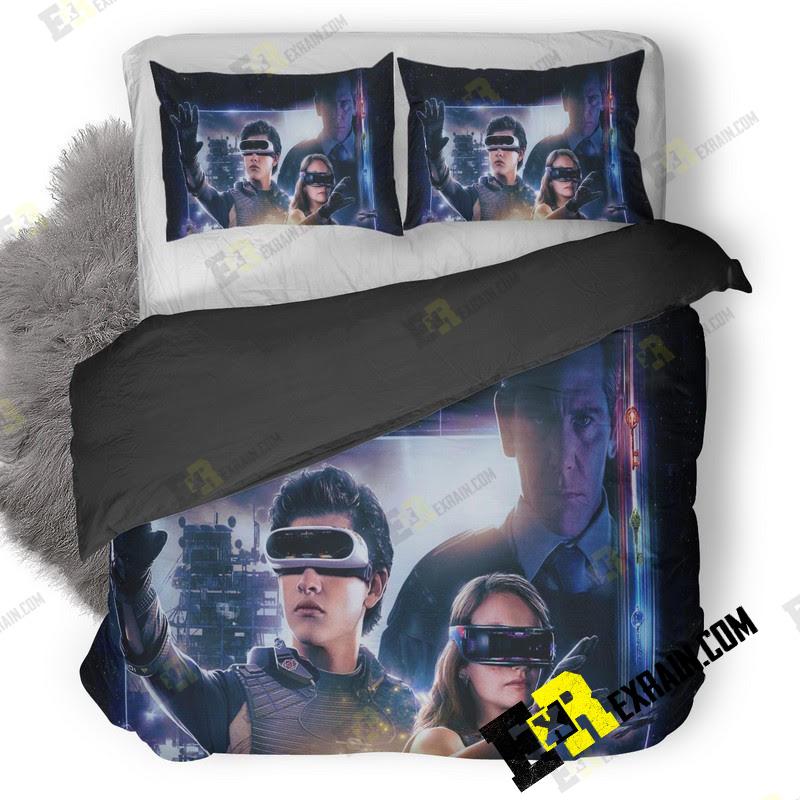 Ready Player One Movie International Poster Rh 3D Customized Duvet Cover Bedding Set