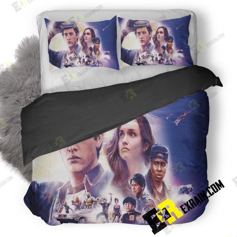 Ready Player One Movie Poster 3D Customized Duvet Cover Bedding Set