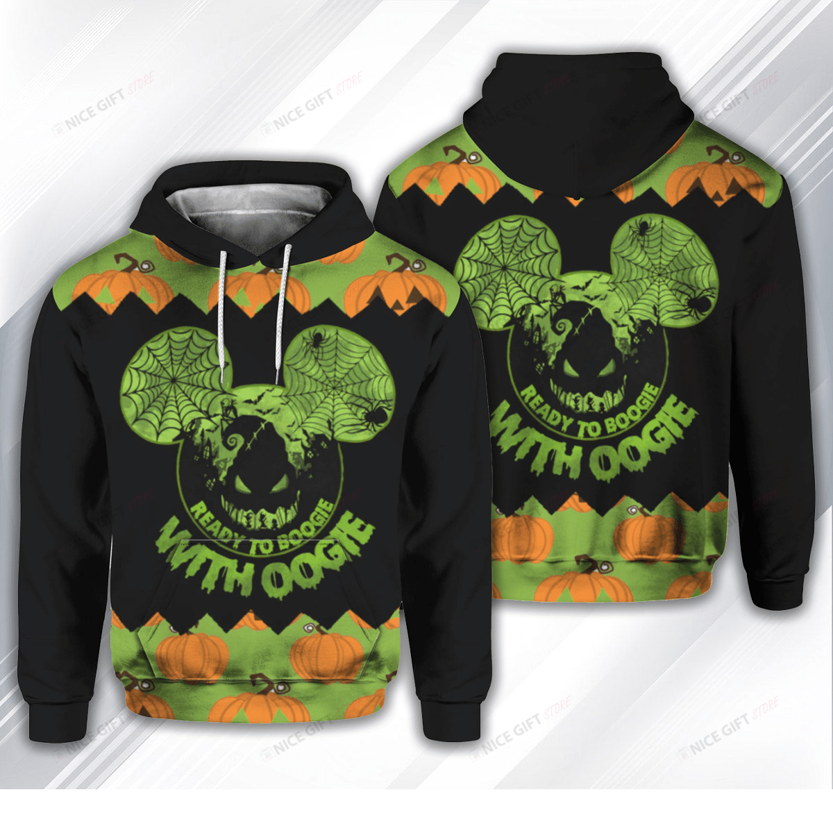 Ready To Boogie With Oogie 3D Hoodie Gift For Fans