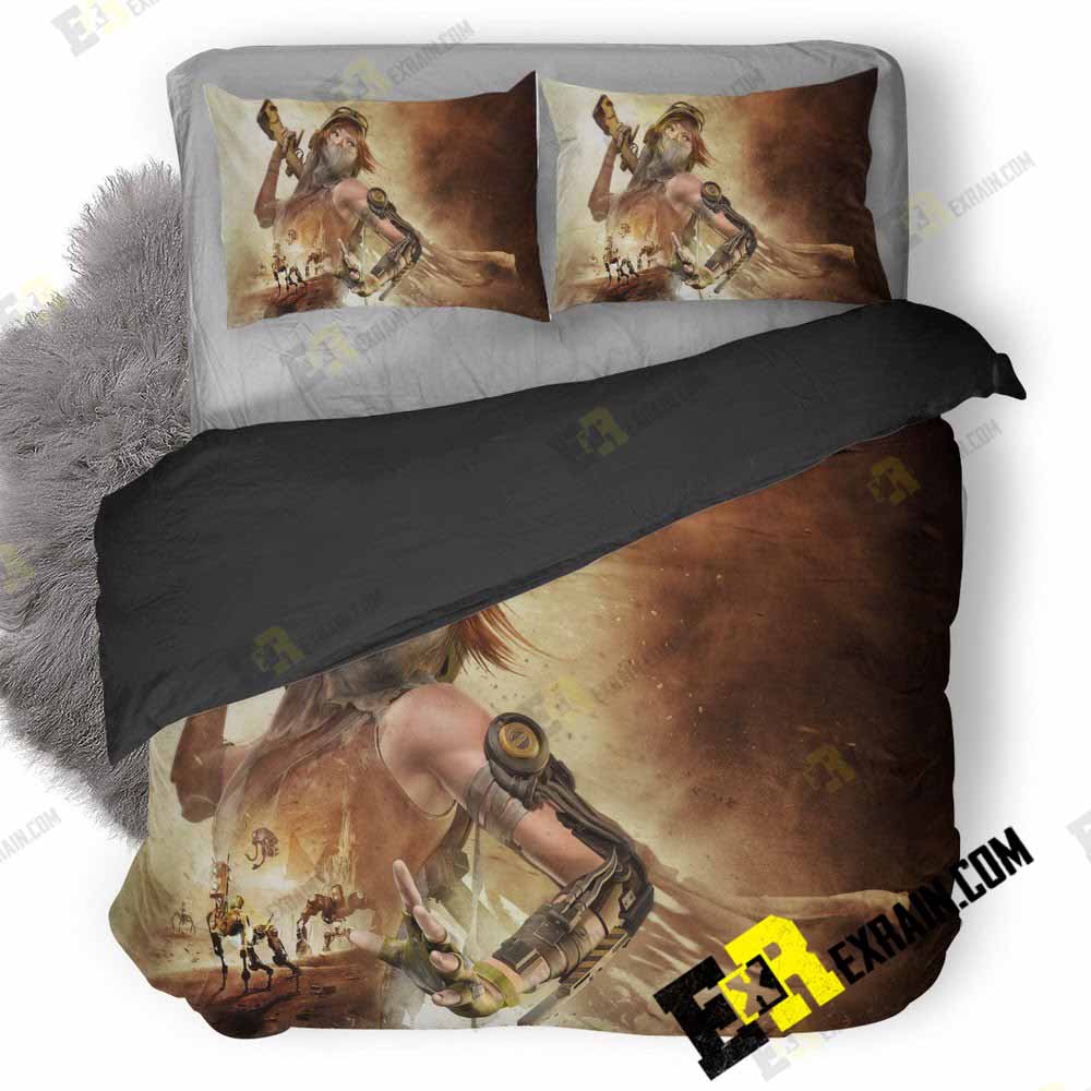 Recore Game Do 3D Customized Duvet Cover Bedding Set
