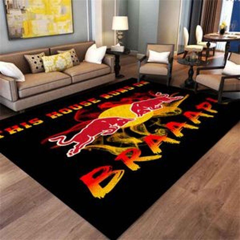 Red Bull Rectangle Rug