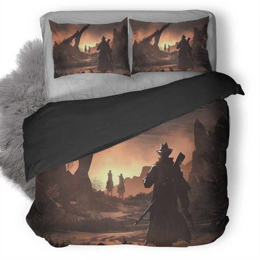 Red Dead Redemption 29 3D Customized Duvet Cover Bedding Set