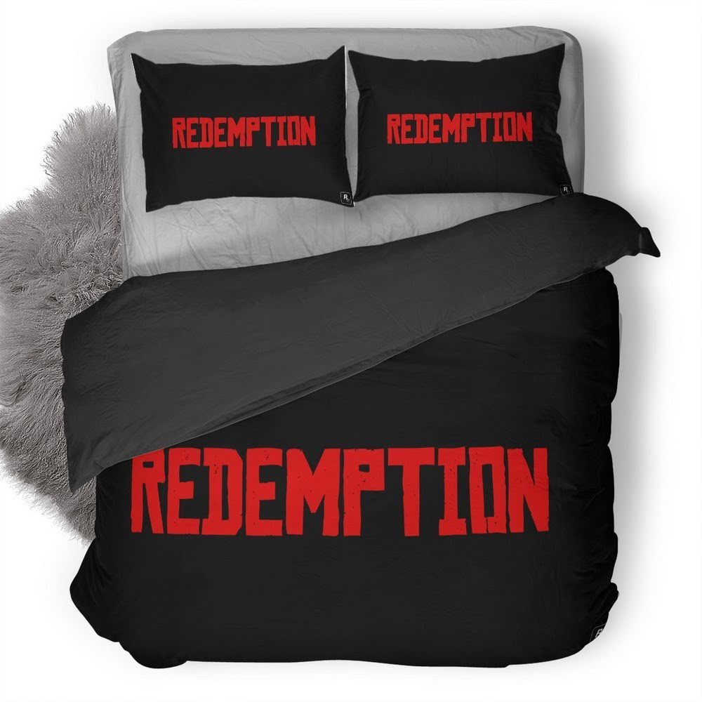 Red Dead Redemption 3D Customized Duvet Cover Bedding Set