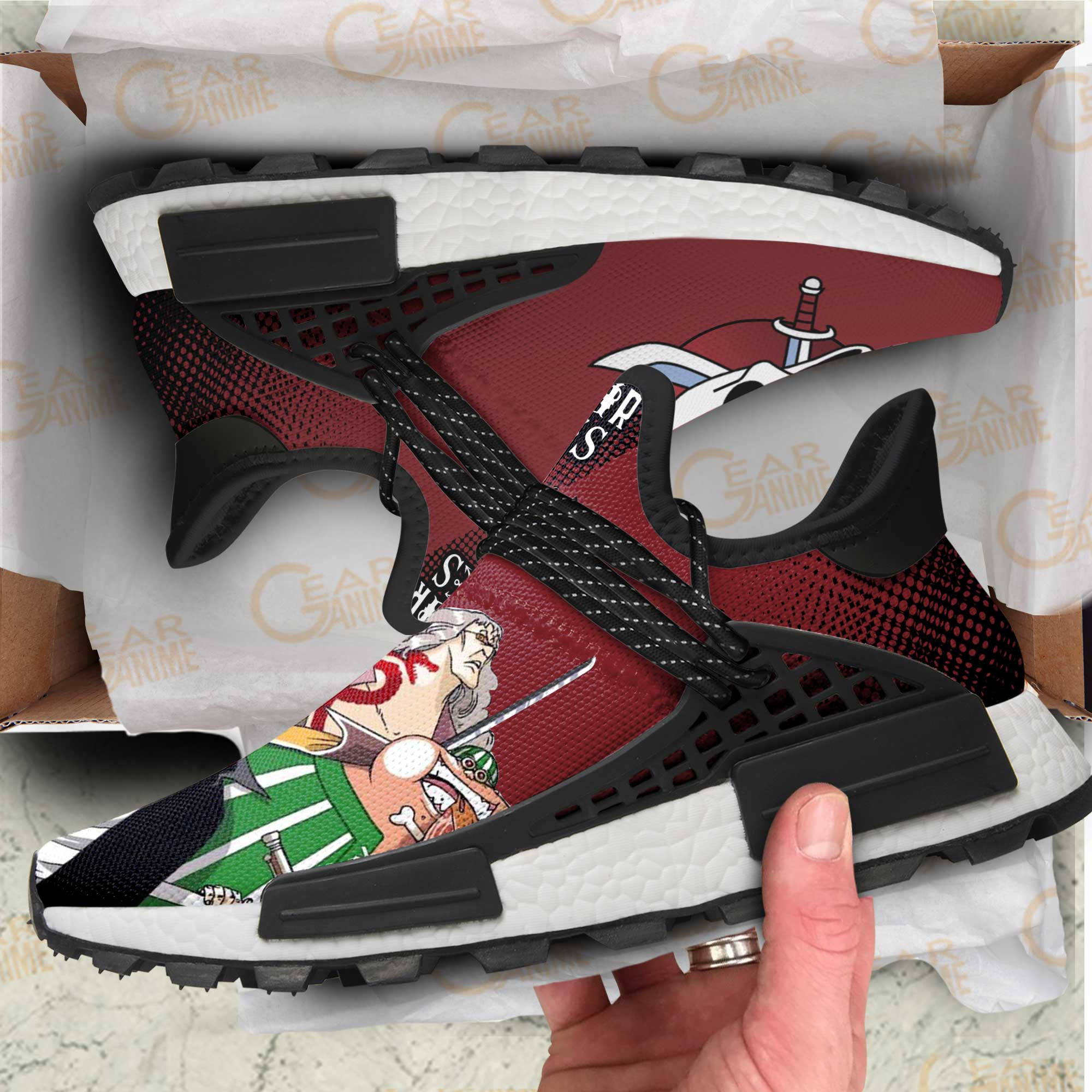 Red Hair Pirates Shoes One Piece Anime Shoes, NMD Shoes