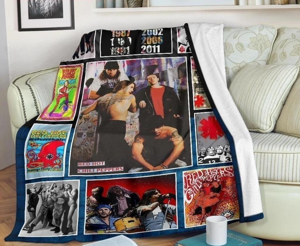 Red Hot Chili Pepper Fleece Blanket