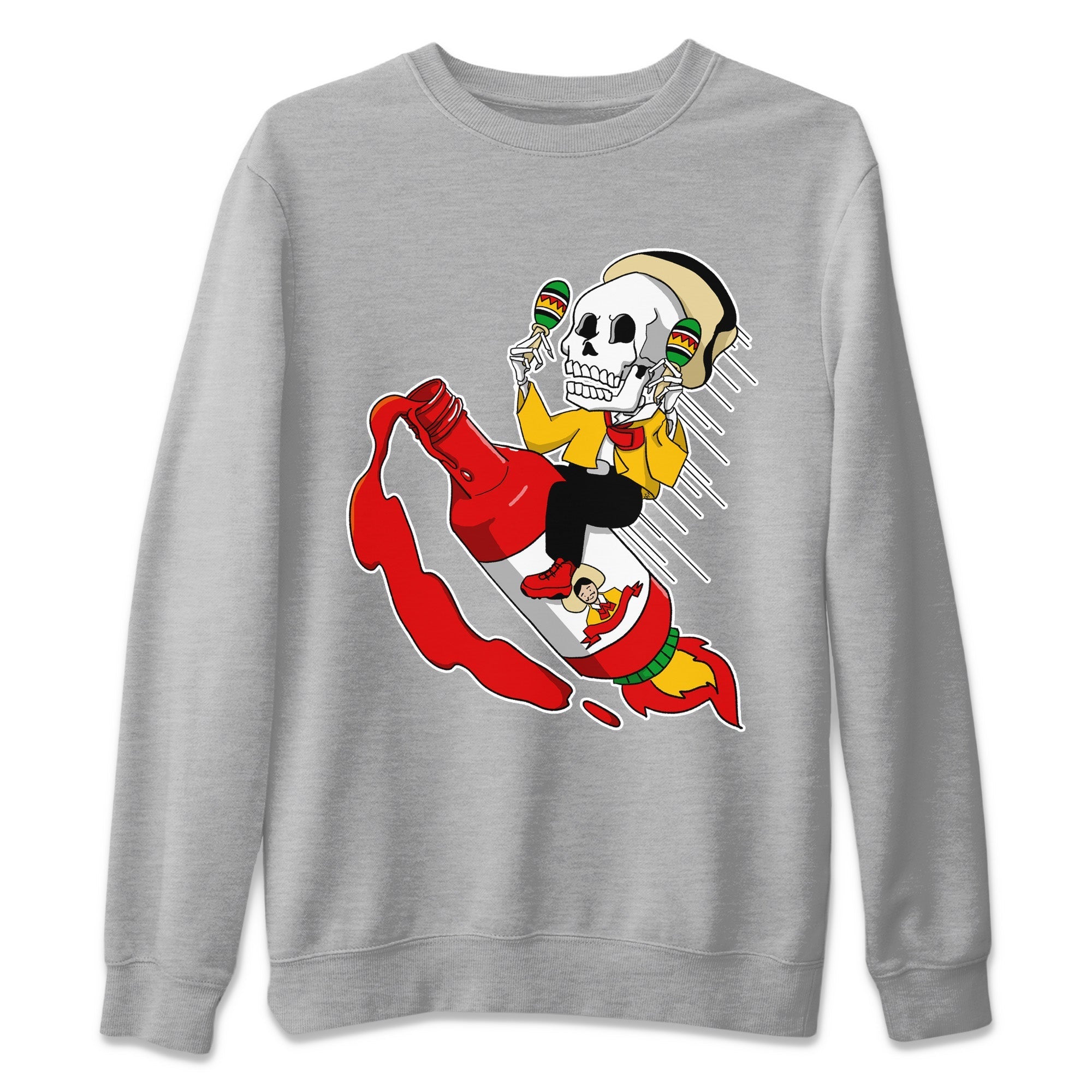 Red Rocket Unisex Sweater – Air Jordan 9 Chile Red, Sneakers Matching Sweater