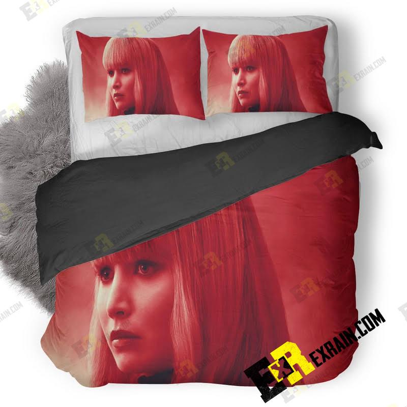 Red Sparrow Pc 3D Customized Duvet Cover Bedding Set