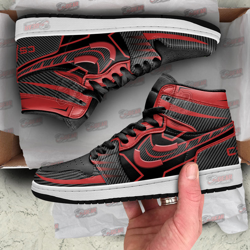 Redline Counter-Strike Skins JD Sneakers Shoes For Fans, Air Jordan Hightop