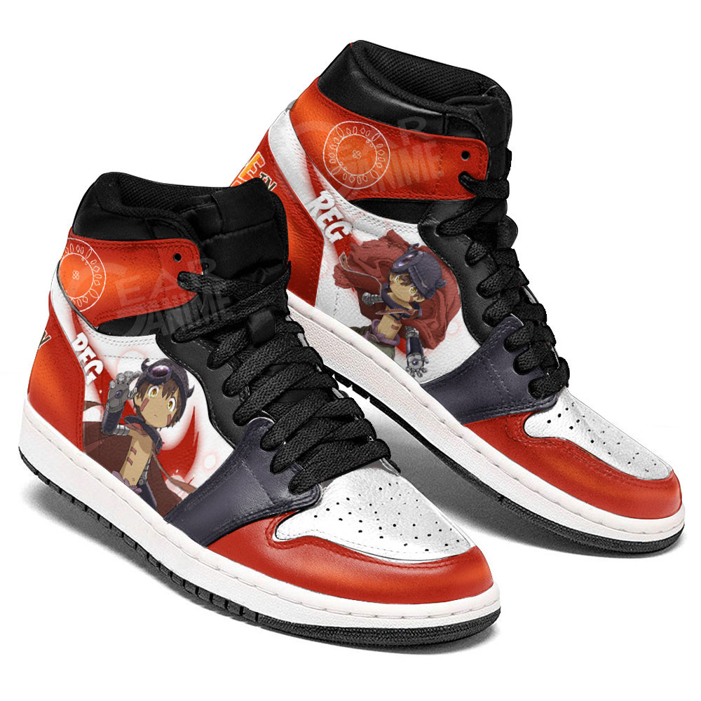 Reg JD1s Sneakers Made In Abyss Anime Shoes For Otaku, Air Jordan Hightop