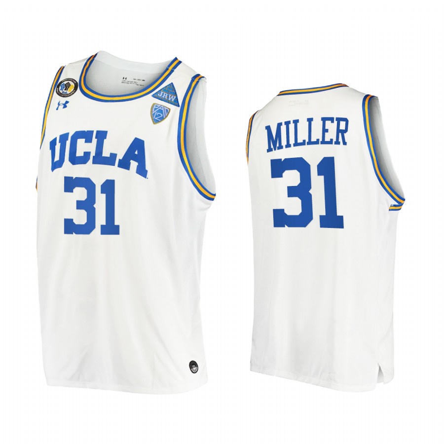 Reggie Miller UCLA Bruins White Jersey College Stand Together