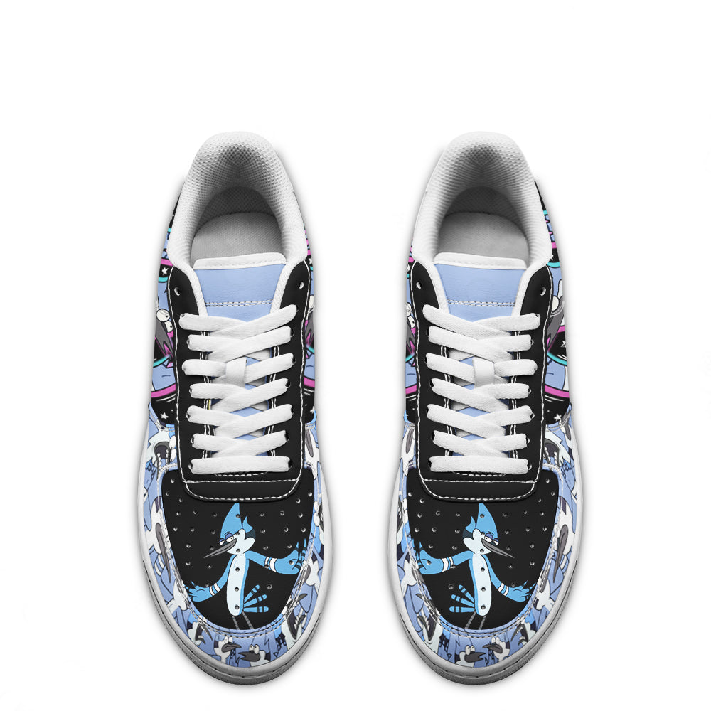 Regular Show Mordecai Air Sneakers Custom Shoes
