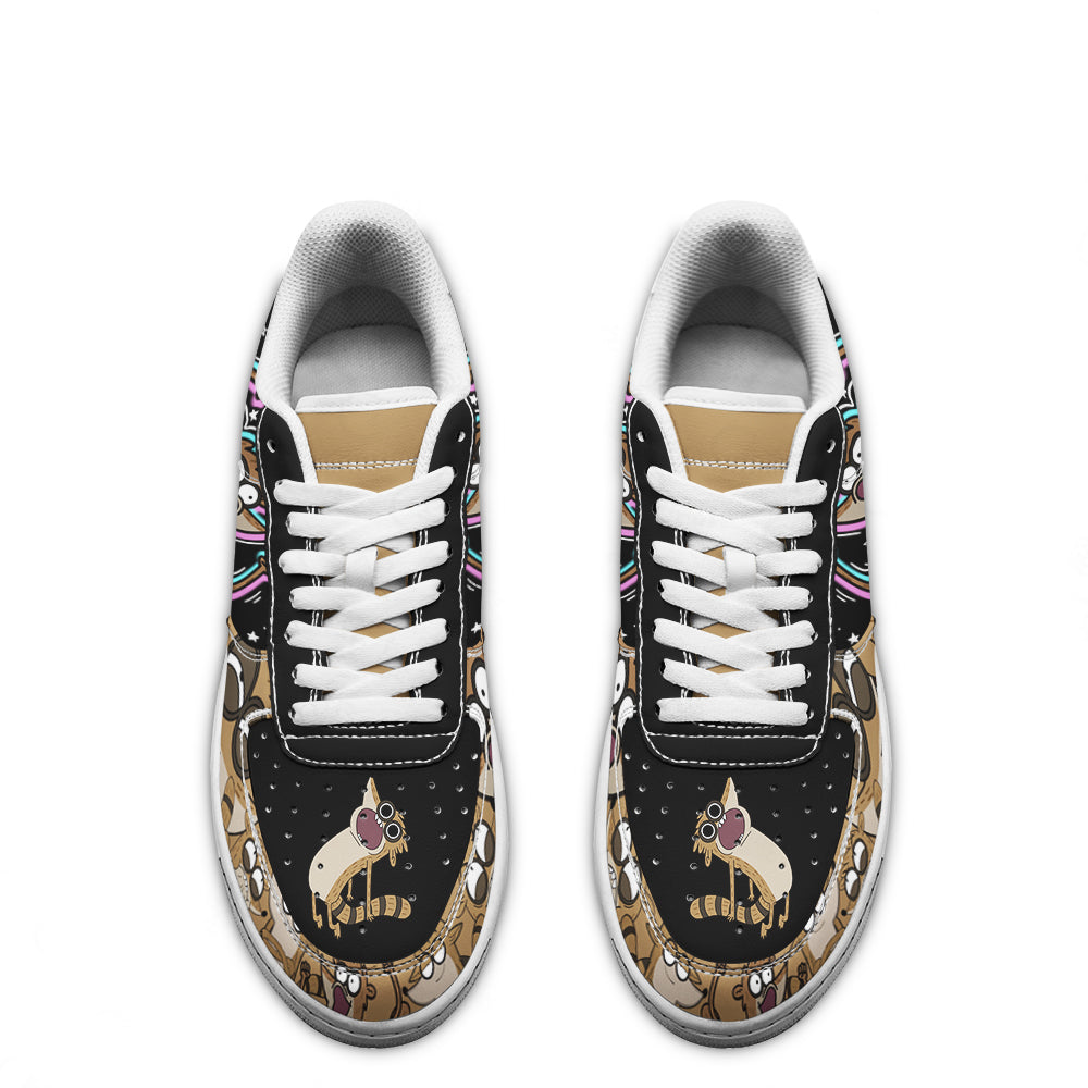 Regular Show Rigby Air Sneakers Custom Shoes