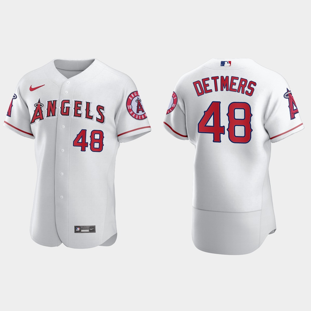 Reid Detmers Los Angeles Angels Home Jersey – White