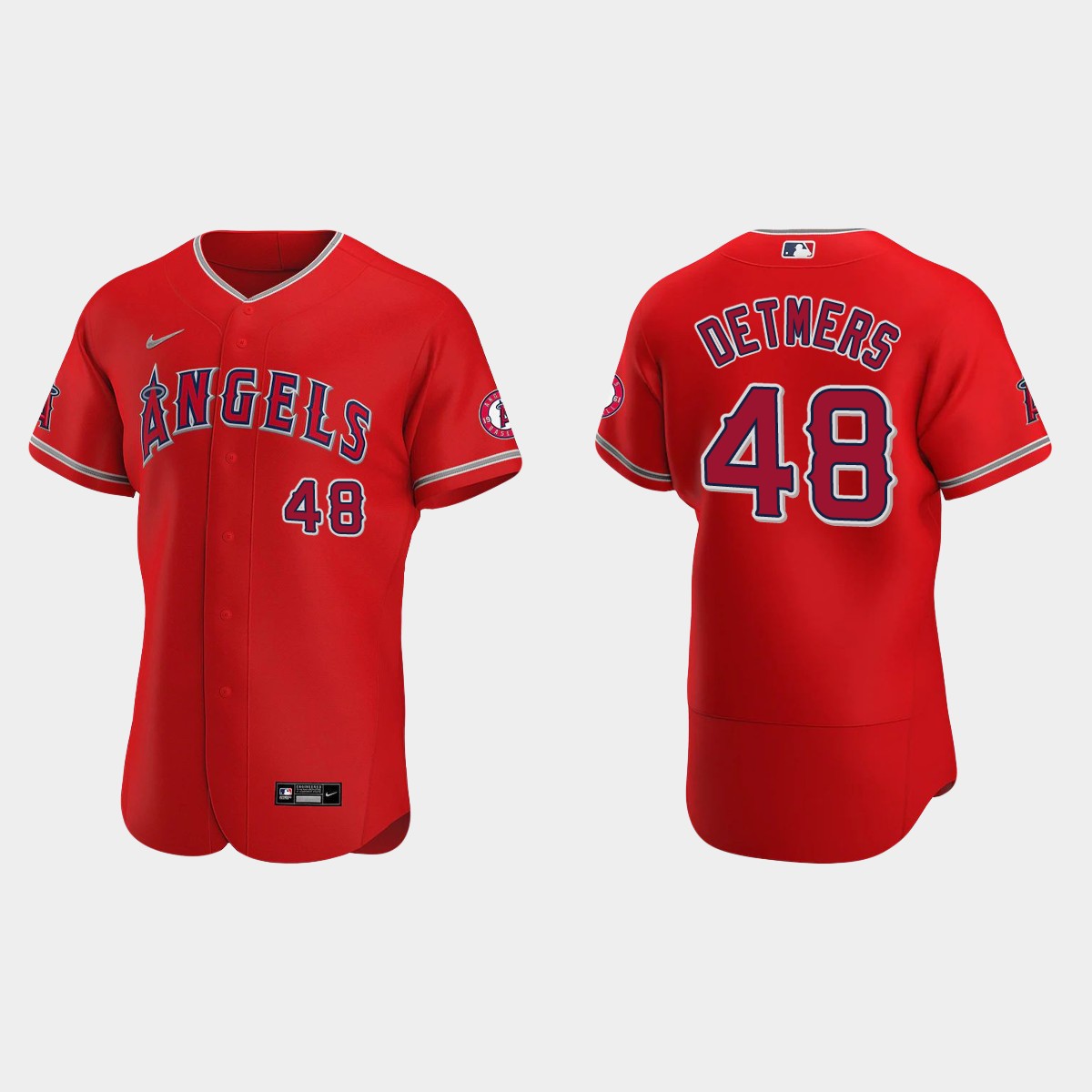 Reid Detmers Los Angeles Angels Jersey - Red