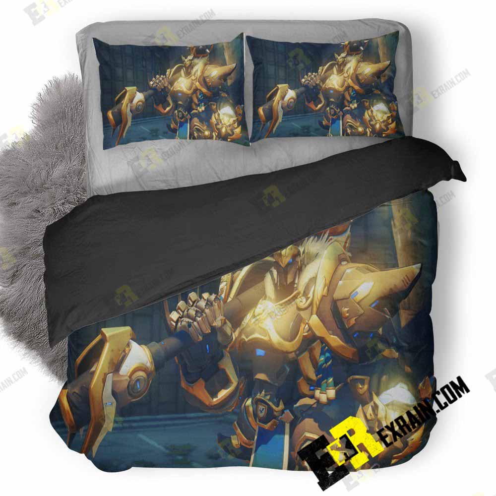 Reinhardt In Overwatch Ap 3D Customized Duvet Cover Bedding Set
