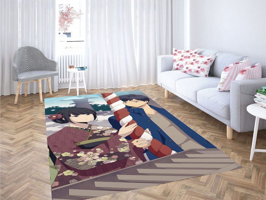 Relife Hishiro And Arata Living Room Modern Carpet Rectangle Rug