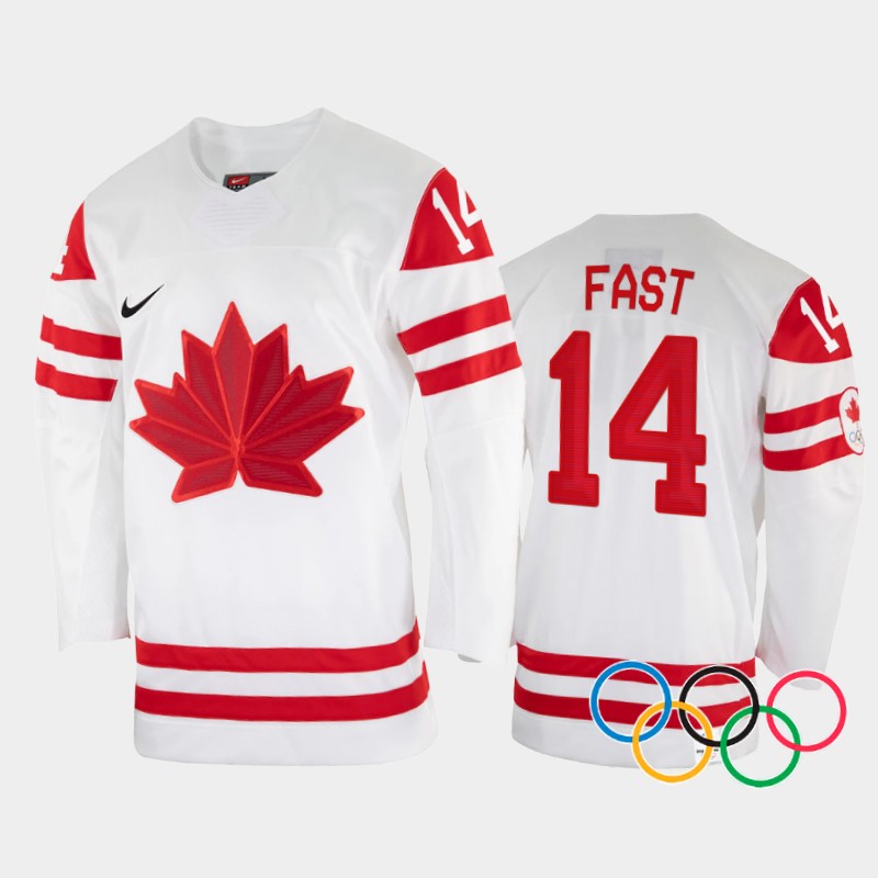 Renata Fast Canada Women's White Jersey 2022 Winter Olympics