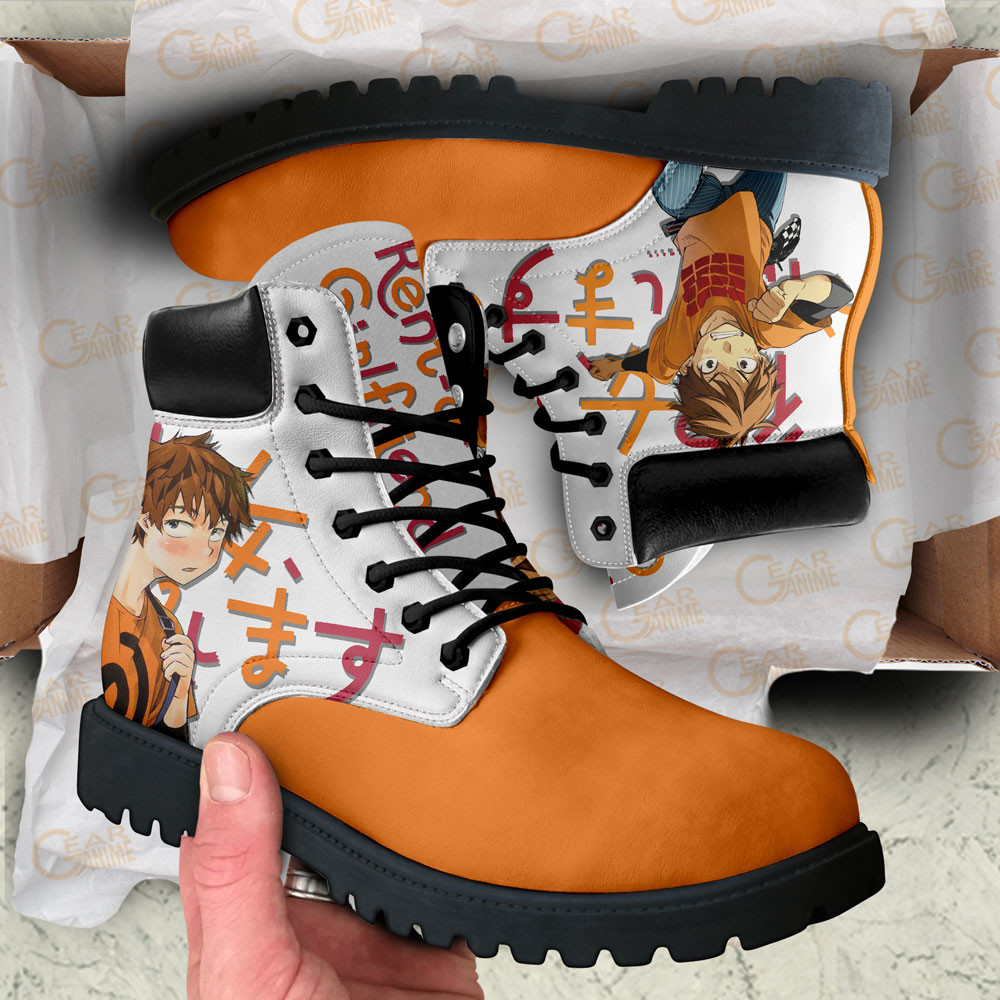 Rent a Girlfriend Kazuya Kinoshita Boots Anime Custom Shoes
