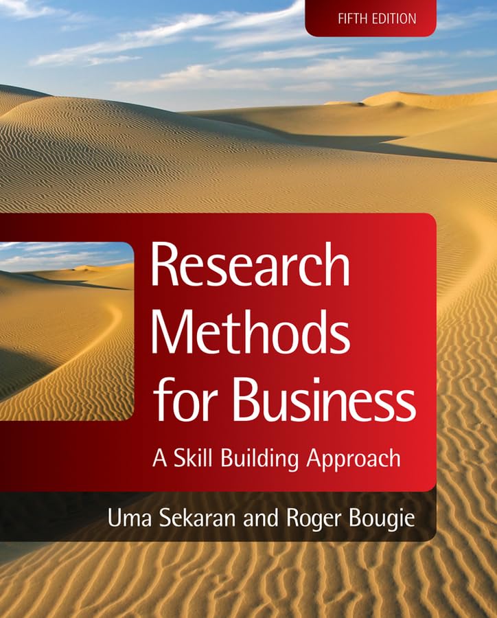 Research Methods for Business: A Skill Building Approach (PDF/EPUB Version)