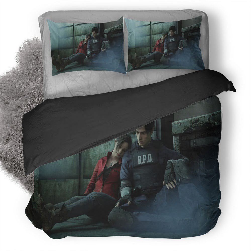 Resident Evil 27 3D Customized Duvet Cover Bedding Set