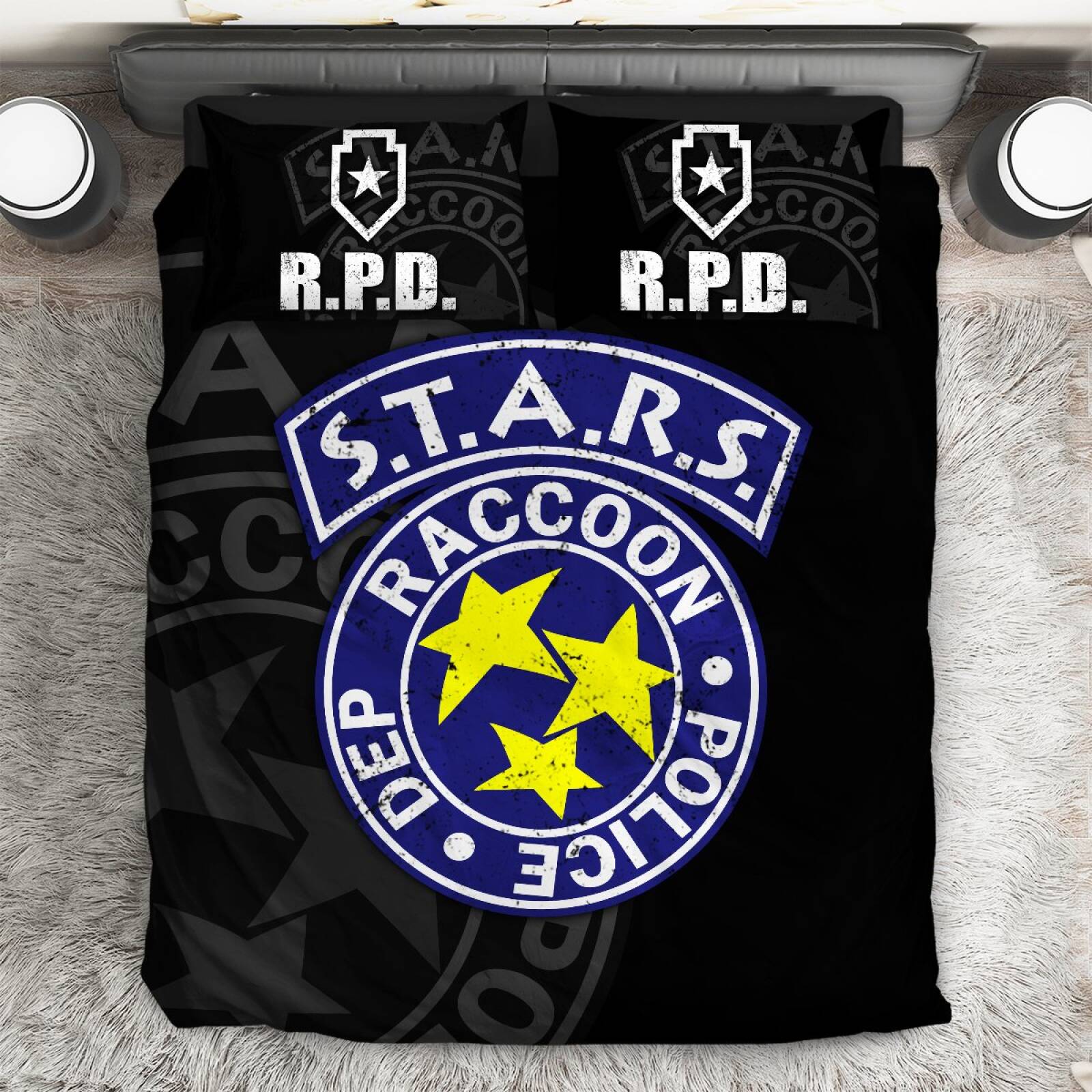 Resident Evil 3D Customized Duvet Cover Bedding Set