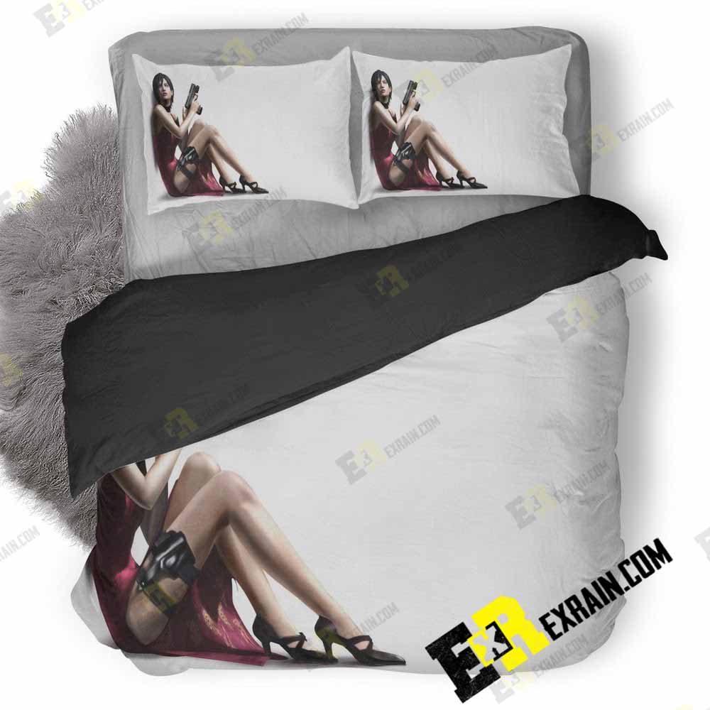 Resident Evil Ada Qhd 3D Customized Duvet Cover Bedding Set