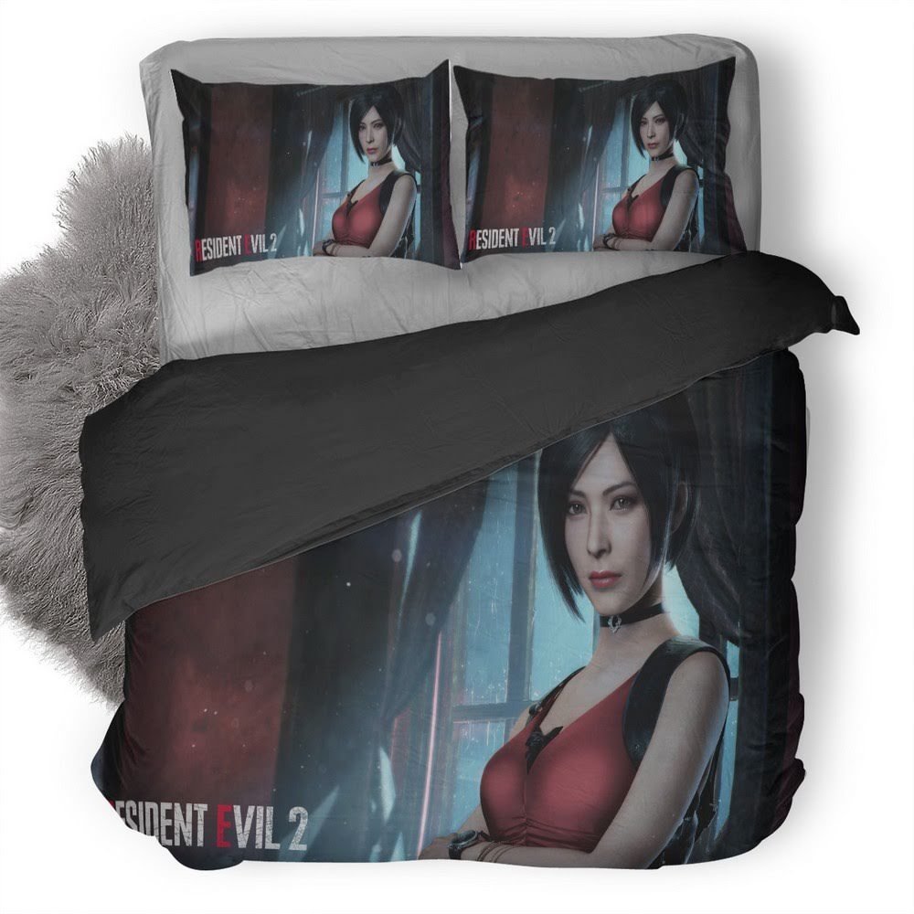 Resident Evil Ada Wong 10 3D Customized Duvet Cover Bedding Set