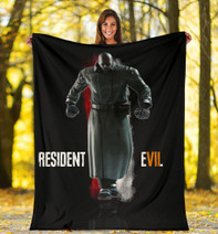 Resident Evil Game Fleece Evil Tyrant 3d Artwork Fleece Blanket