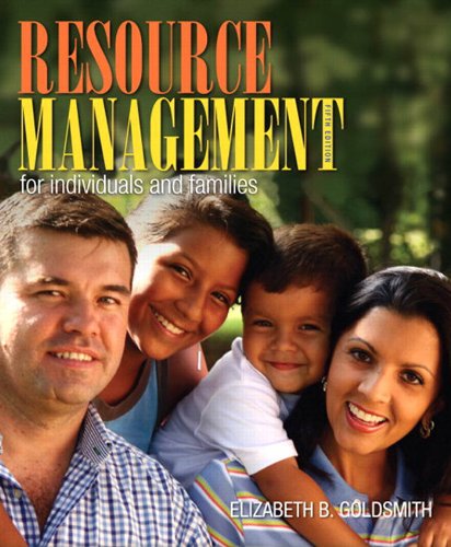 Resource Management for Individuals and Families (PDF/EPUB Version)