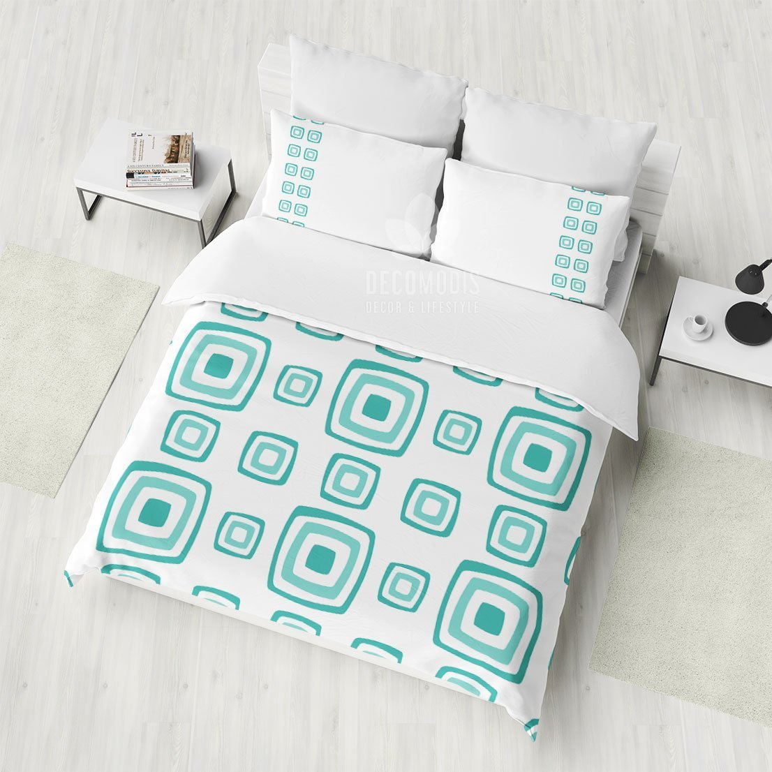 Retro , Vintage Style , Mid-Century , Classic Duvet Cover Bedding Set