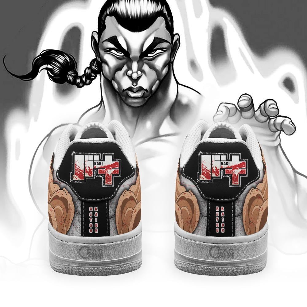 Retsu Kaio Sneakers Baki Custom Anime Shoes