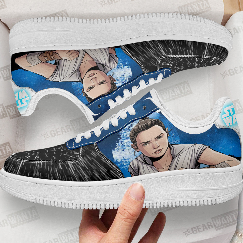 Rey Air Sneakers Custom Star Wars Shoes