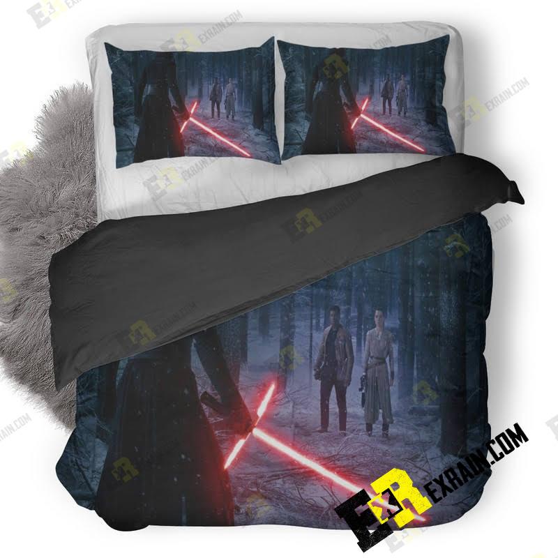 Rey Kylo Ren Finn In Star Wars Ip 3D Customized Duvet Cover Bedding Set