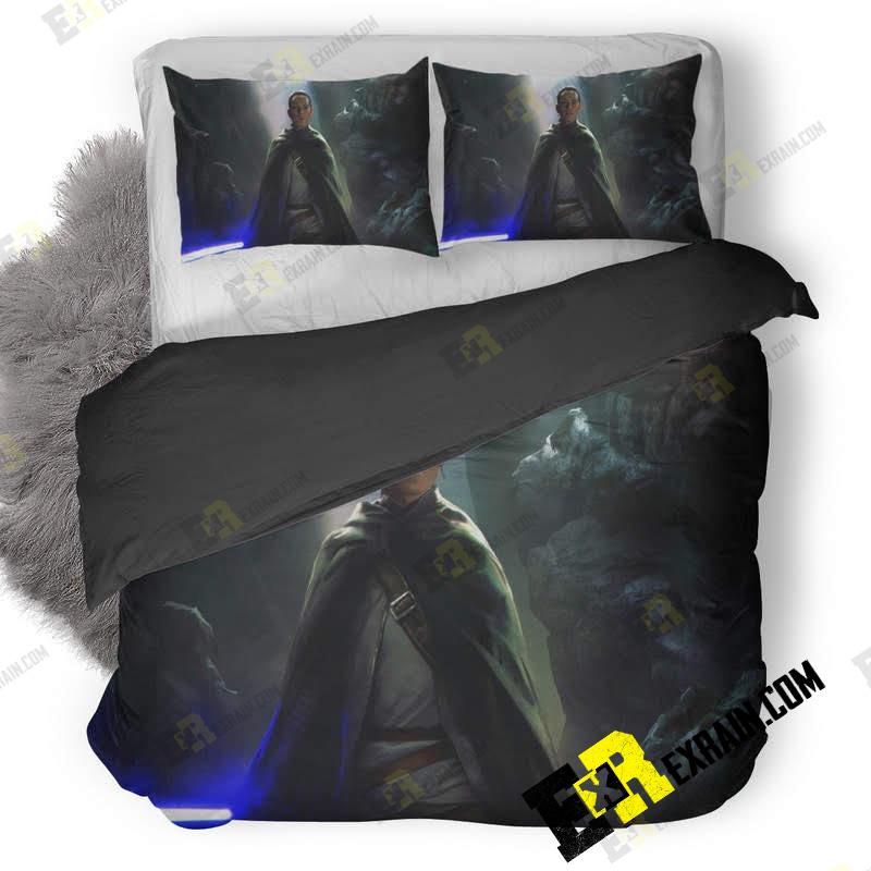 Rey Star Wars Artwork 3D Customized Duvet Cover Bedding Set