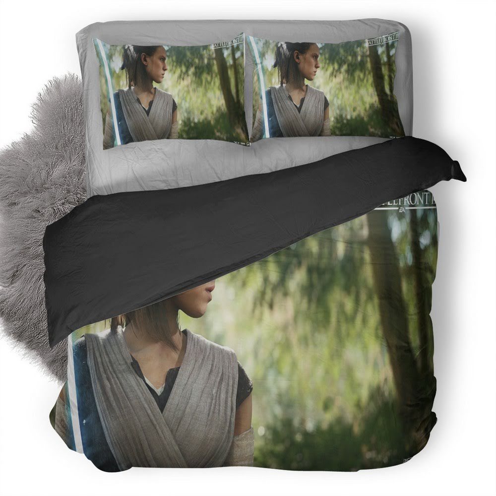 Rey Star Wars Battlefront 3D Customized Duvet Cover Bedding Set