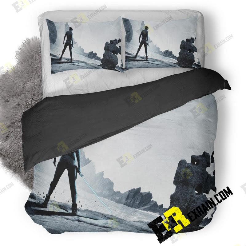 Rey Star Wars The Last Jedi Imax Poster Ui 3D Customized Duvet Cover Bedding Set