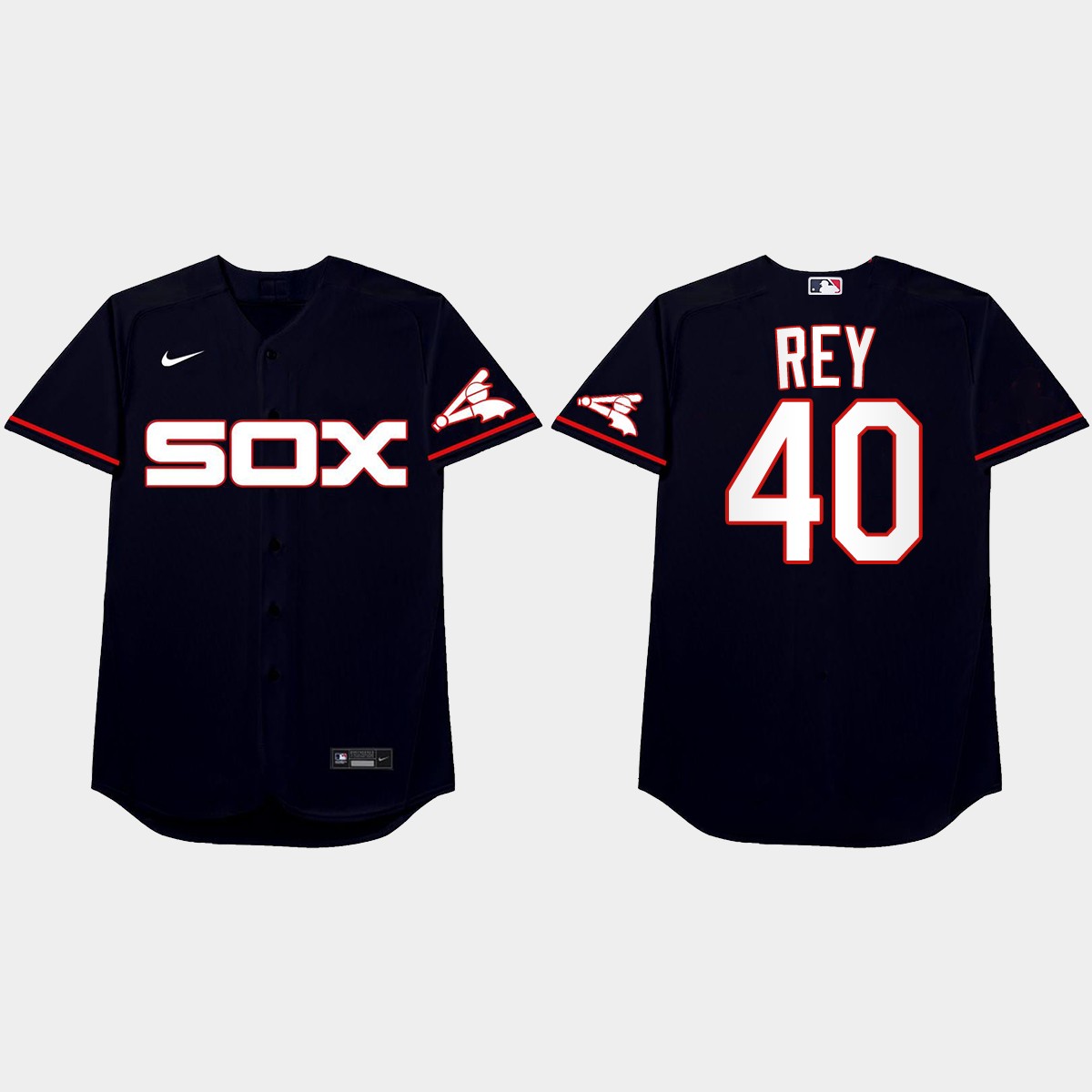 Reynaldo Lopez 2021 Players' Weekend Rey Nickname Jersey - Navy