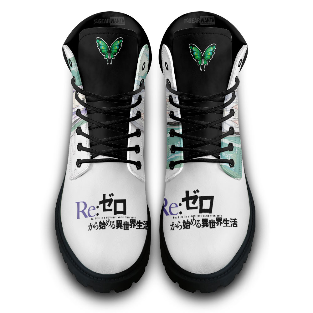 Re:Zero Echidna Boots Anime Custom Shoes
